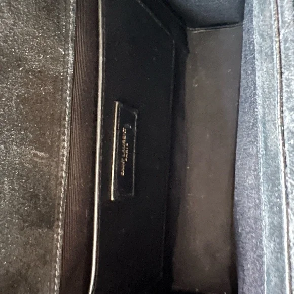 ENVELOPE MEDIUM CHAIN BAG IN MIX MATELASSÉ SUEDE - Picture 10 of 15